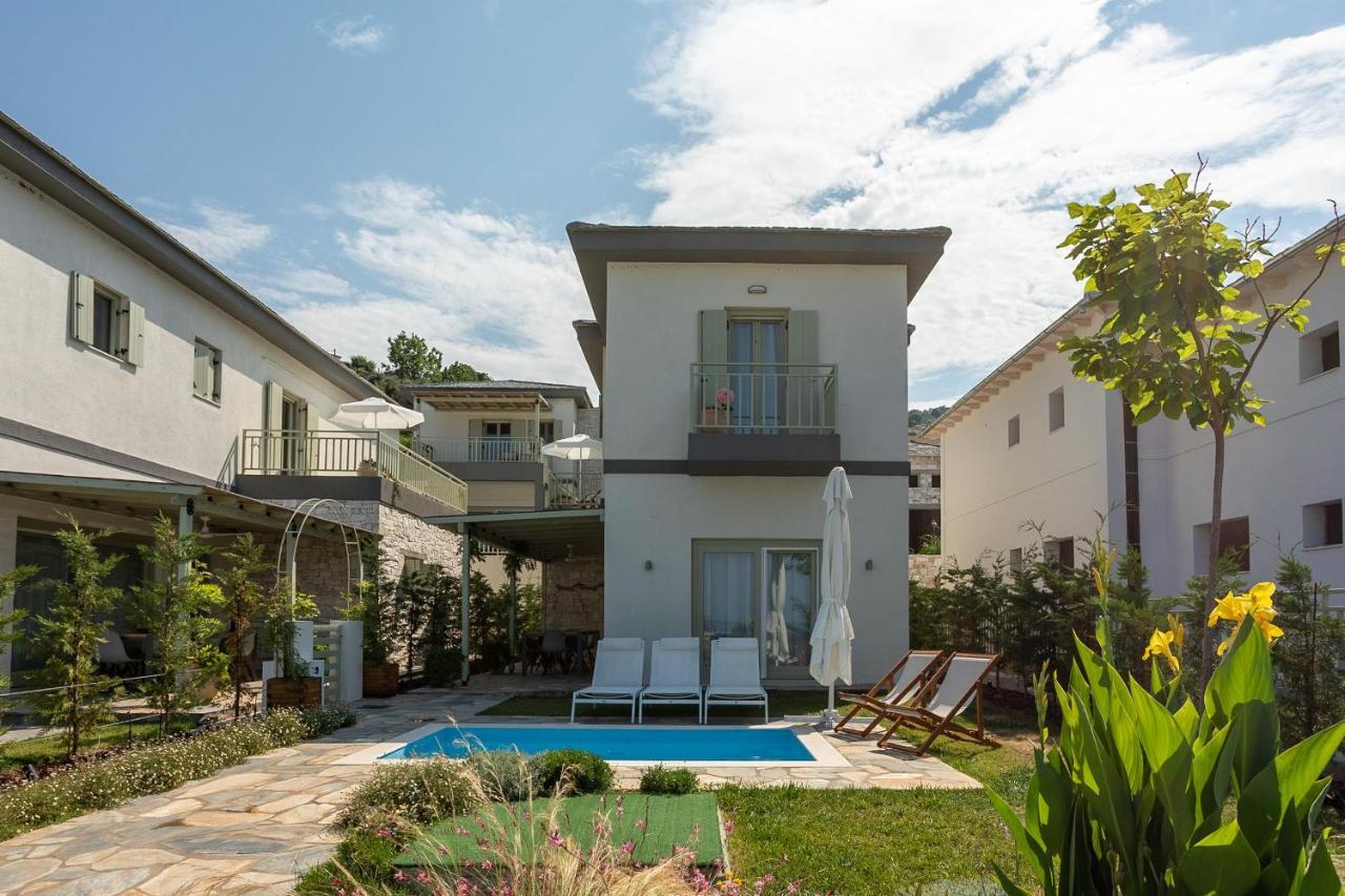 Sea And Sun Luxury Pools' Villas Chorefton Bagian luar foto