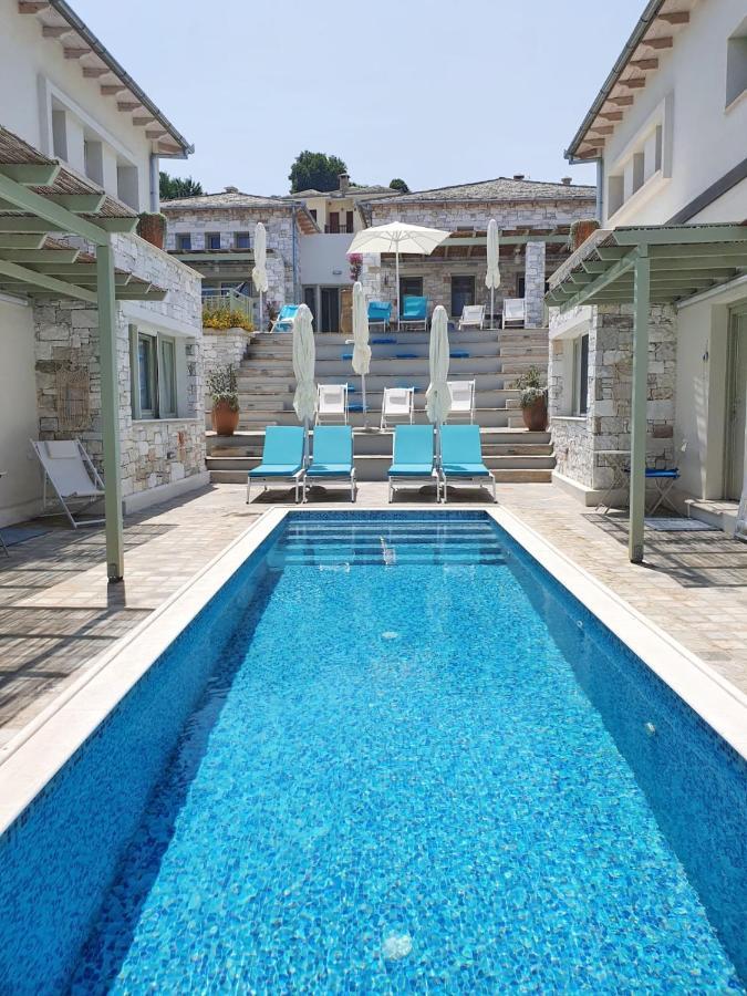 Sea And Sun Luxury Pools' Villas Chorefton Bagian luar foto